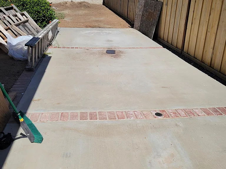 Side yard will have a fence along the left edge. RV parking with additional fee.