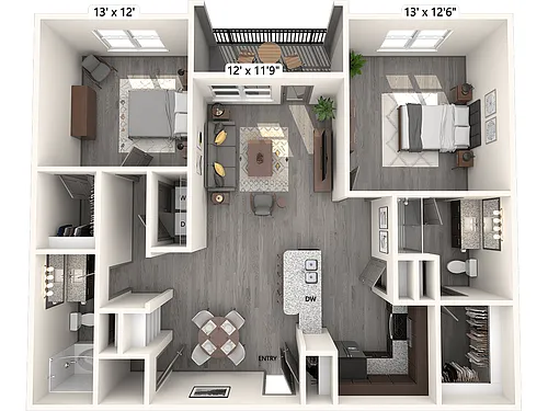Floor plan B1