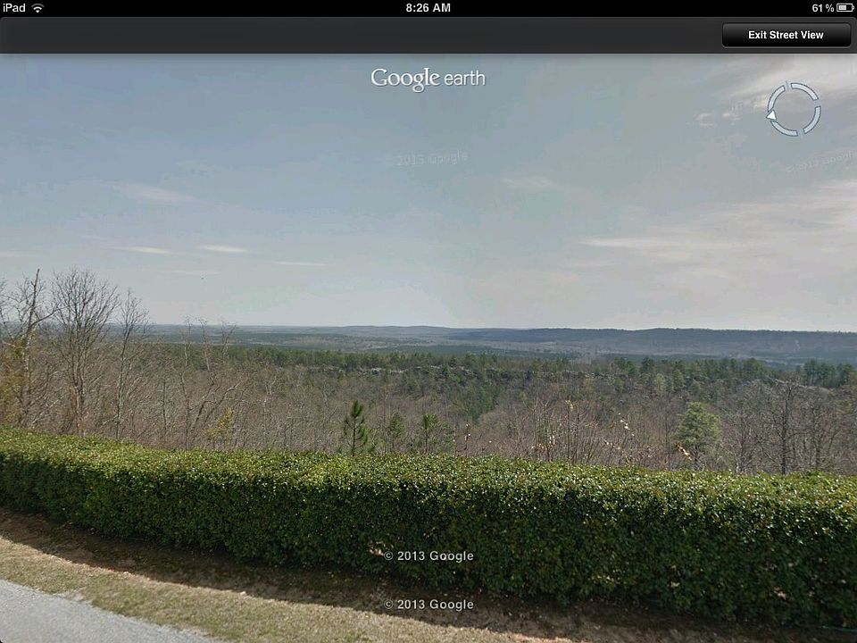 Similar view from nearby lot