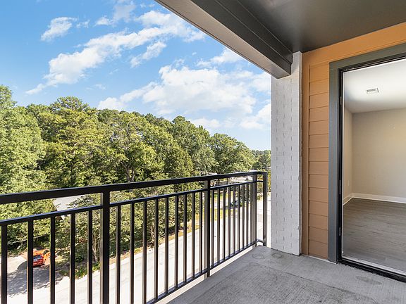 Balcony with a view.