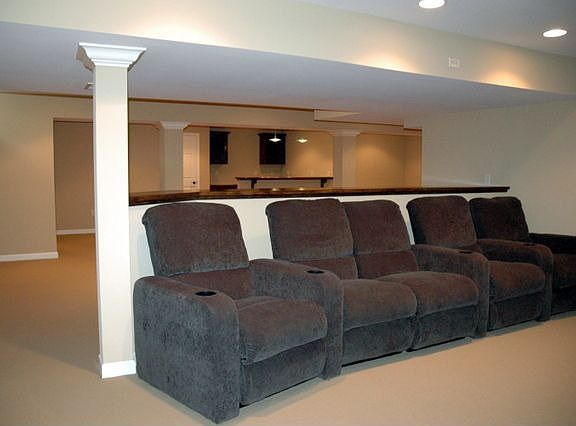 Lower Level Theater Room