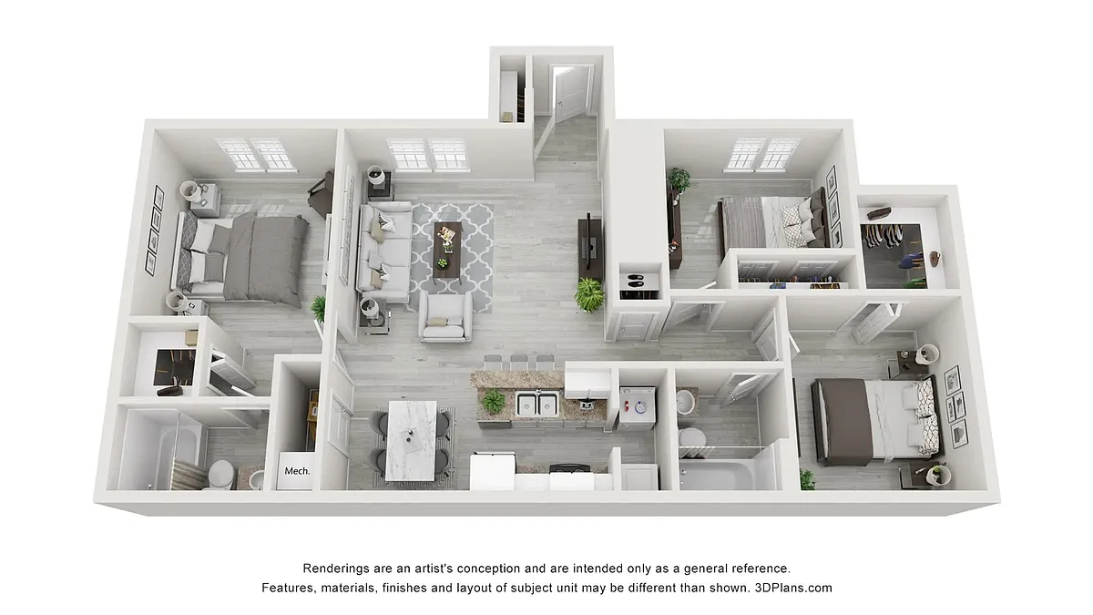 Floor plan The Canterbury