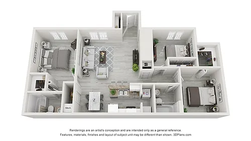 Floor plan The Canterbury