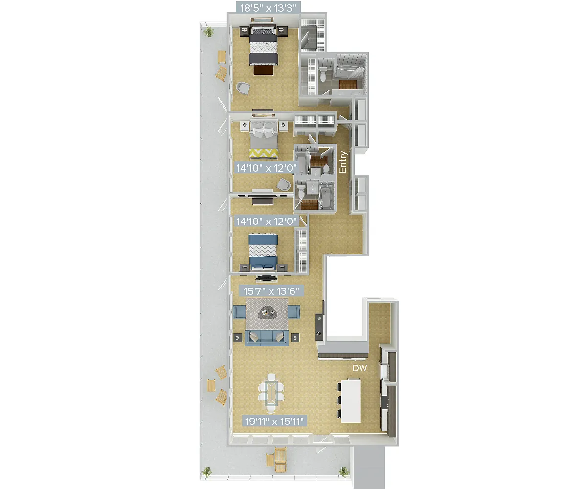 Floor plan C6P-Premier