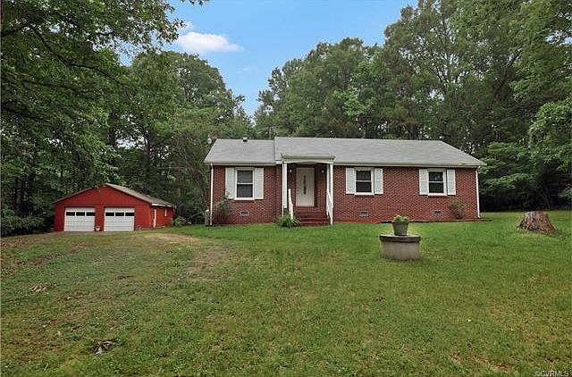 Four sided brick ranch! 2.58 Acres!