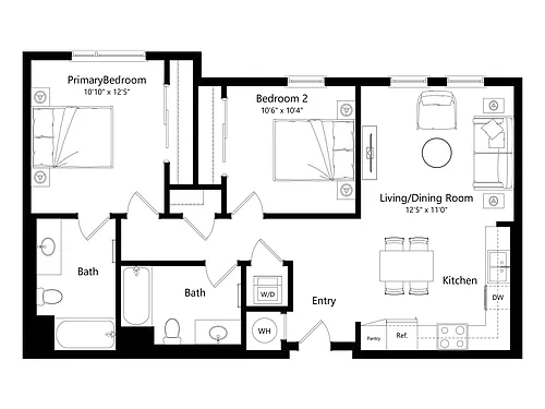 Floor plan D