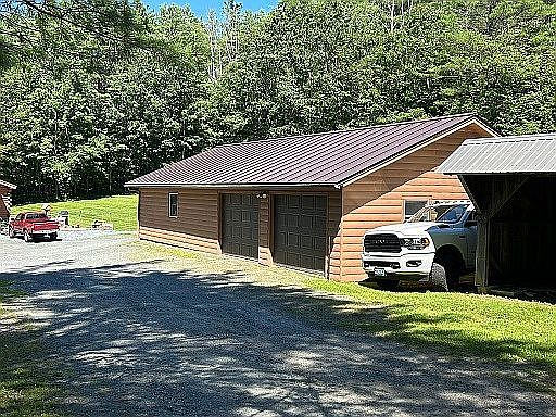 3-car garage plus a workshop