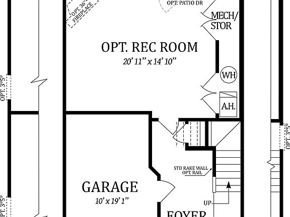 Lower Level Floor Plan