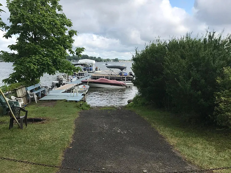 Dock on Walled lake for your boat.