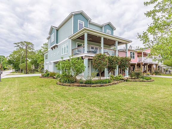 Beautiful mature landscaping