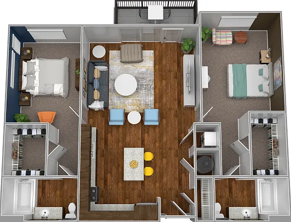 2 Bedroom 2 Bathroom 2 Bedroom 2 Bathroom
