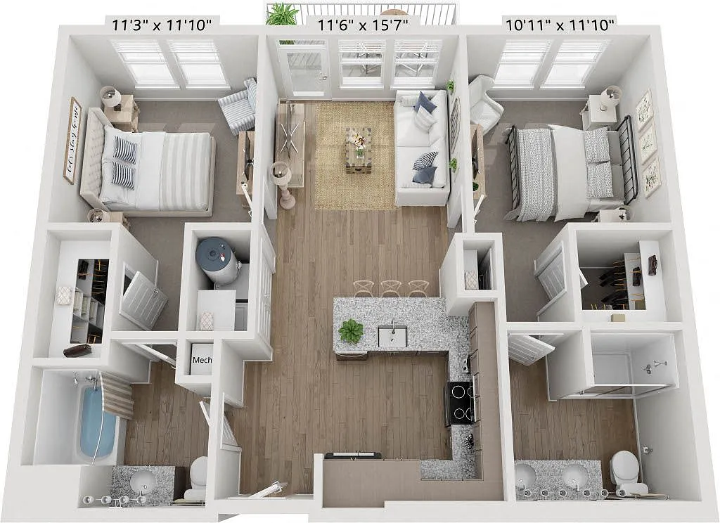 Floor plan B1 - Onyx