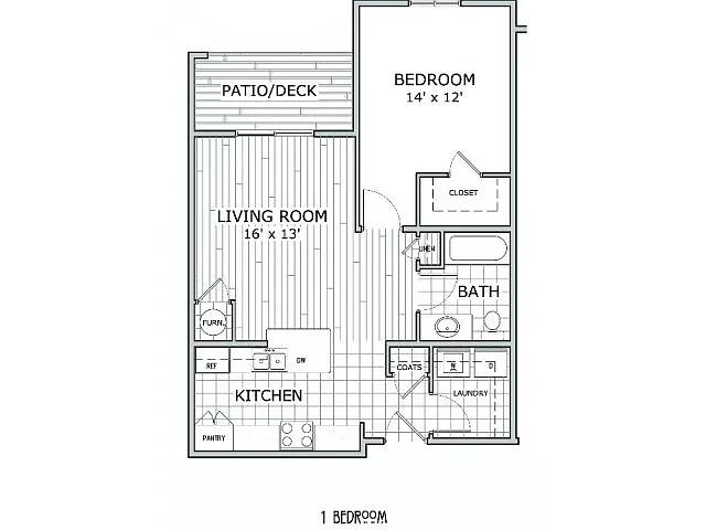 Floor plan Timothy 1