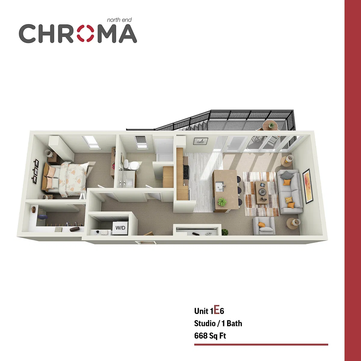 Floor plan 1E6
