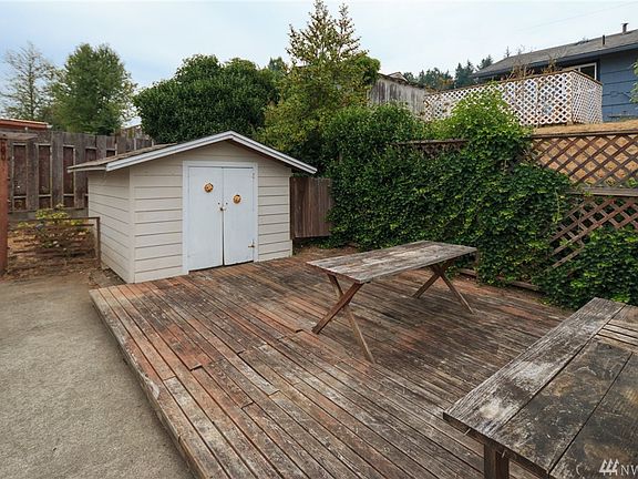 Shed in Backyard Stays!