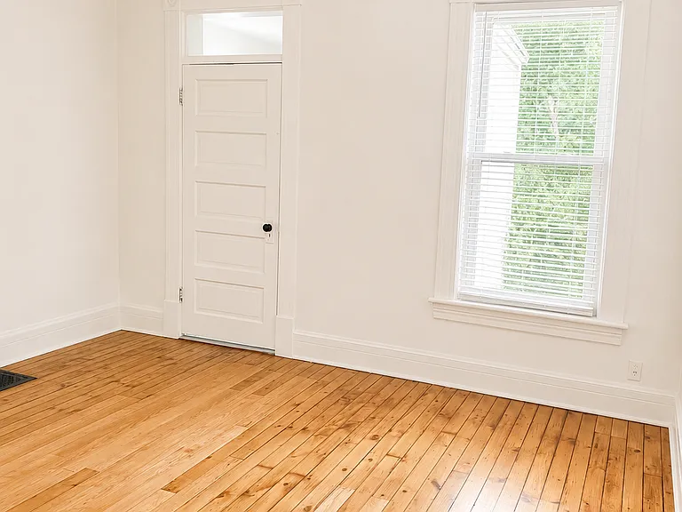 Door to the bathroom