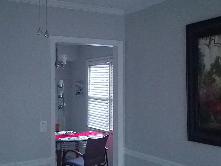 View from the Dining Room into the Breakfast area.
