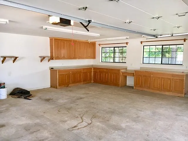 Detached garage -great mancave or workspace. 930 sq. ft. Plenty of room for 2 cars+ or an ATV, etc. Just repainted in 2026.