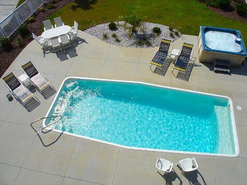 Pool w/Generous Decking 