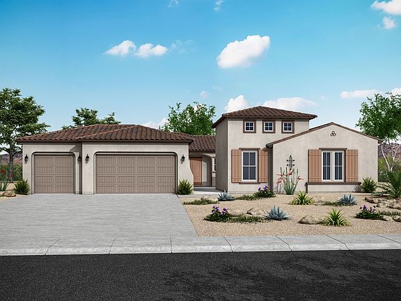 Lyra at Arroyo Norte spanish exterior elevation William Ryan Homes Phoenix