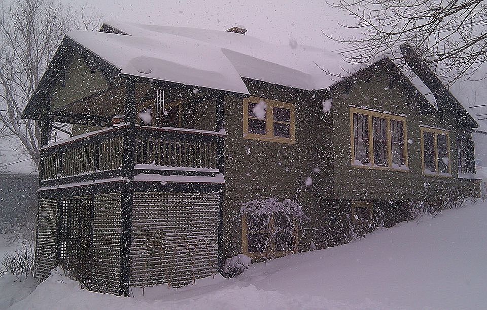 Winter snow.