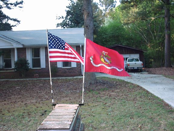 Our granddaughter's a Marine