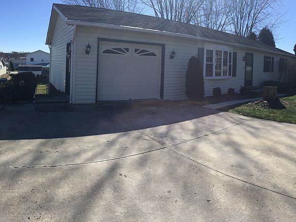 Cement driveway