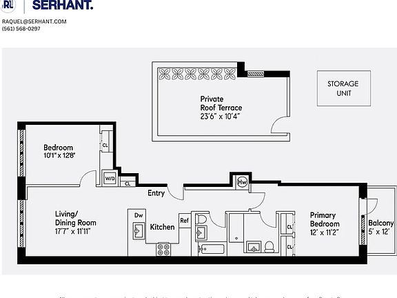 2nd image of 186 Huron St #3B
