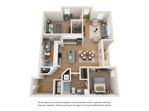 Floor plan Route (B4)