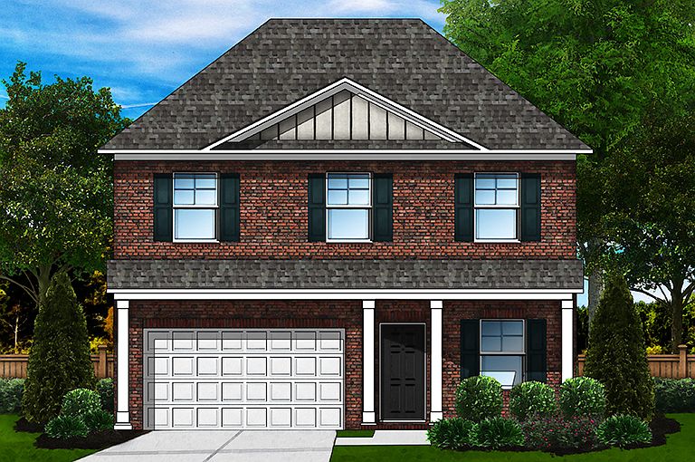 Bentcreek EL_E Brick Front_Watercolor Small