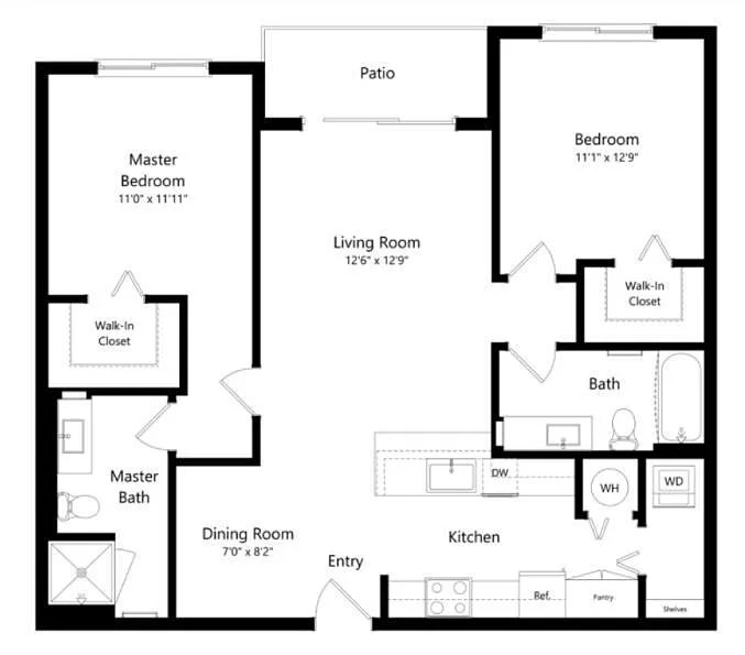 Floor plan B2