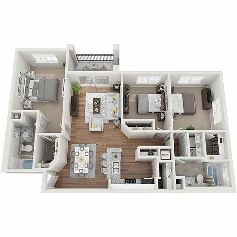 Floor plan Bari