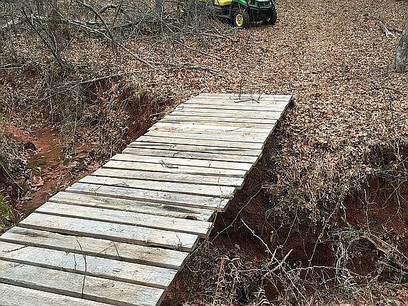 ATV bridge on a trail!