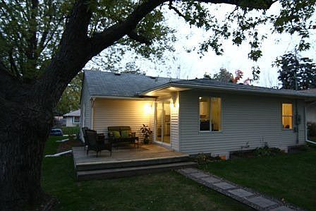 Great Deck off the Kitchen