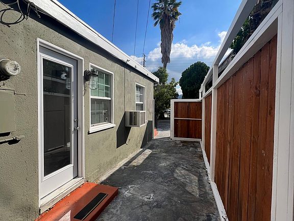 Private patio
