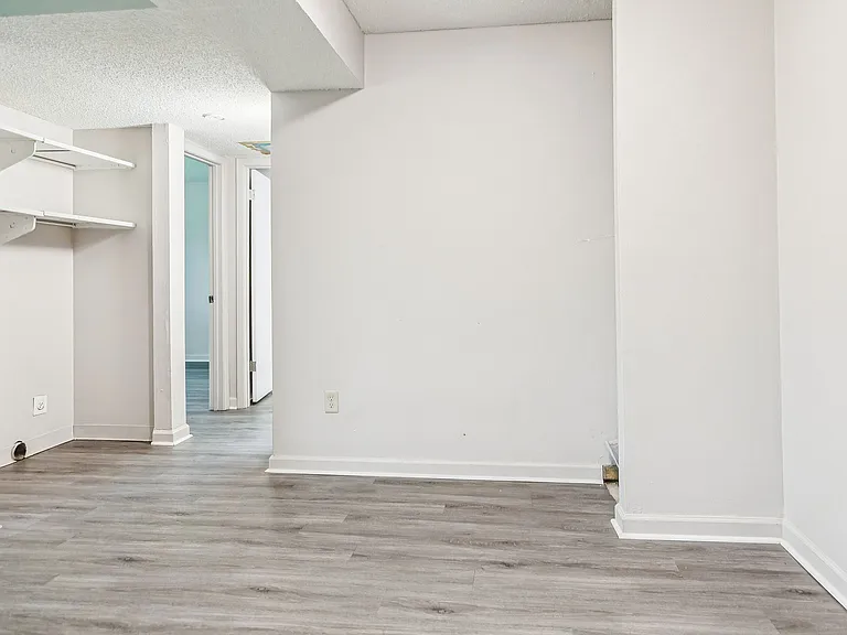 Living Room & Washer/Dryer Area
