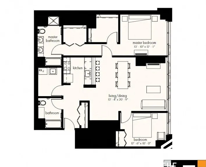 637 Wells 2bed 2bath — Photo 2