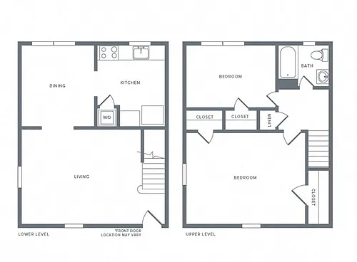 Floor plan TH2