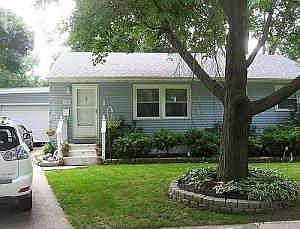 Front of house and front yard