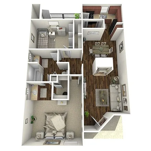 Floor plan Andover - R