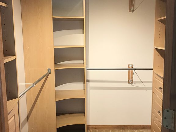 Master bedroom closet 