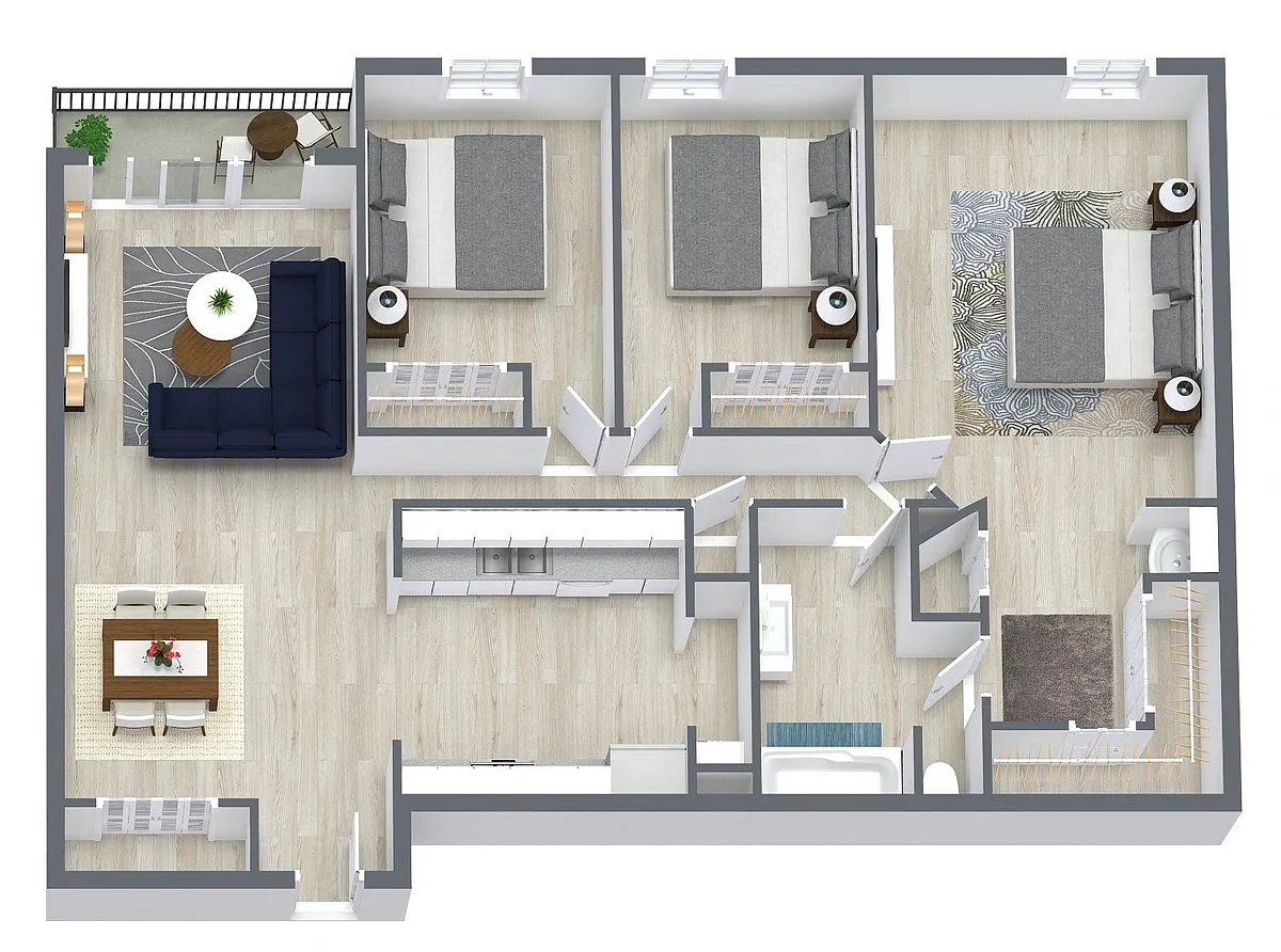Floor plan 3X1