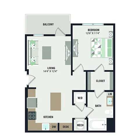 Floor plan A2