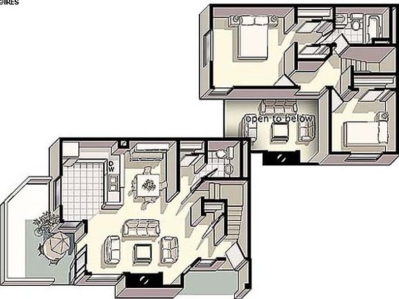 layout view 1st & 2nd floor