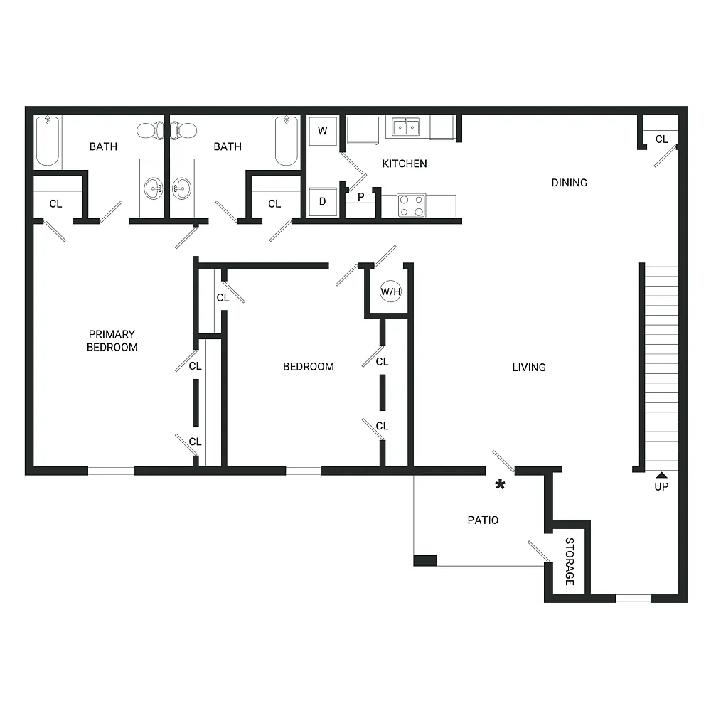 Floor plan Foxfire