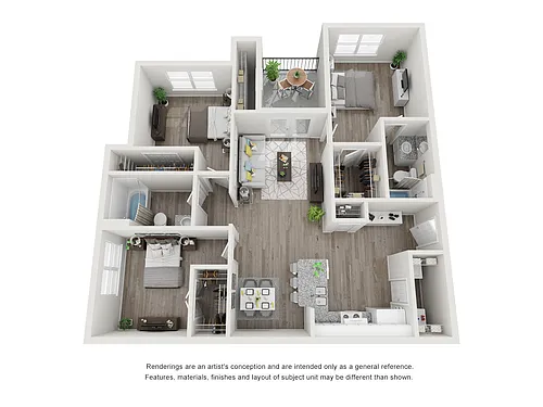 Floor plan 3 Bedroom