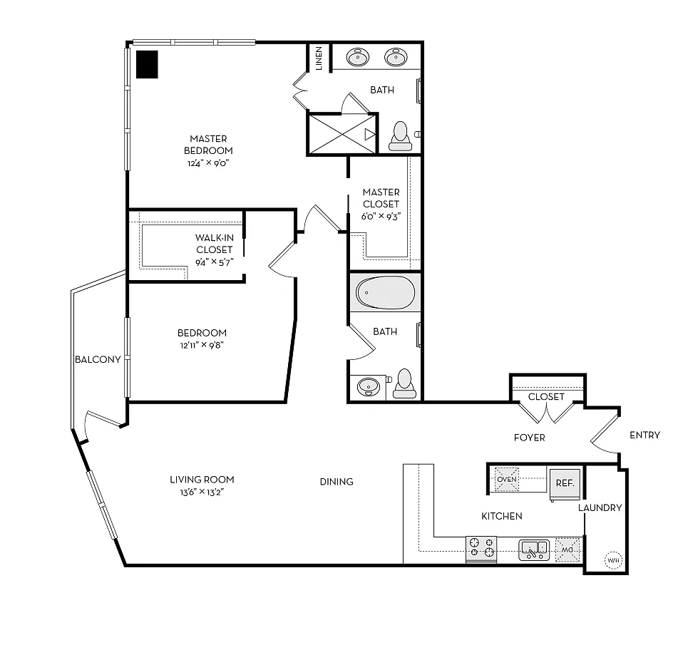 Floor plan FB2