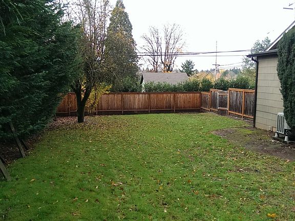 Back Yard - looking West