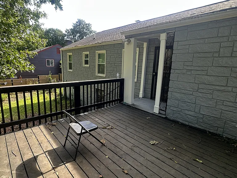 Elevated Back Porch