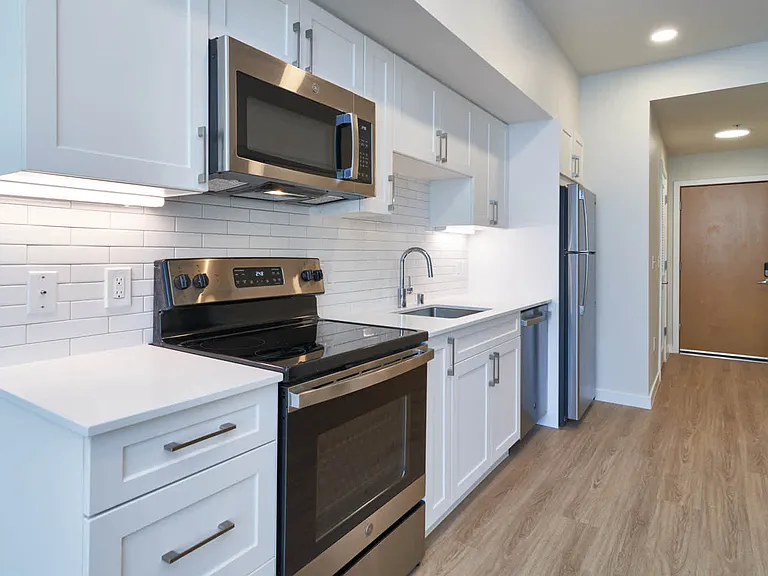 Kitchen with Stainless Steel Appliances
